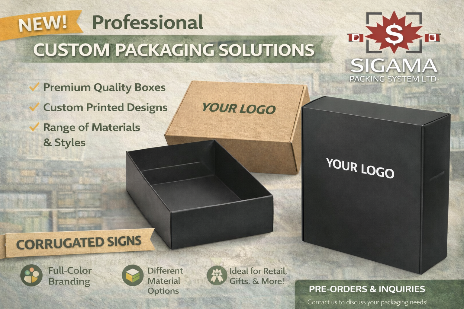 Custom Boxes