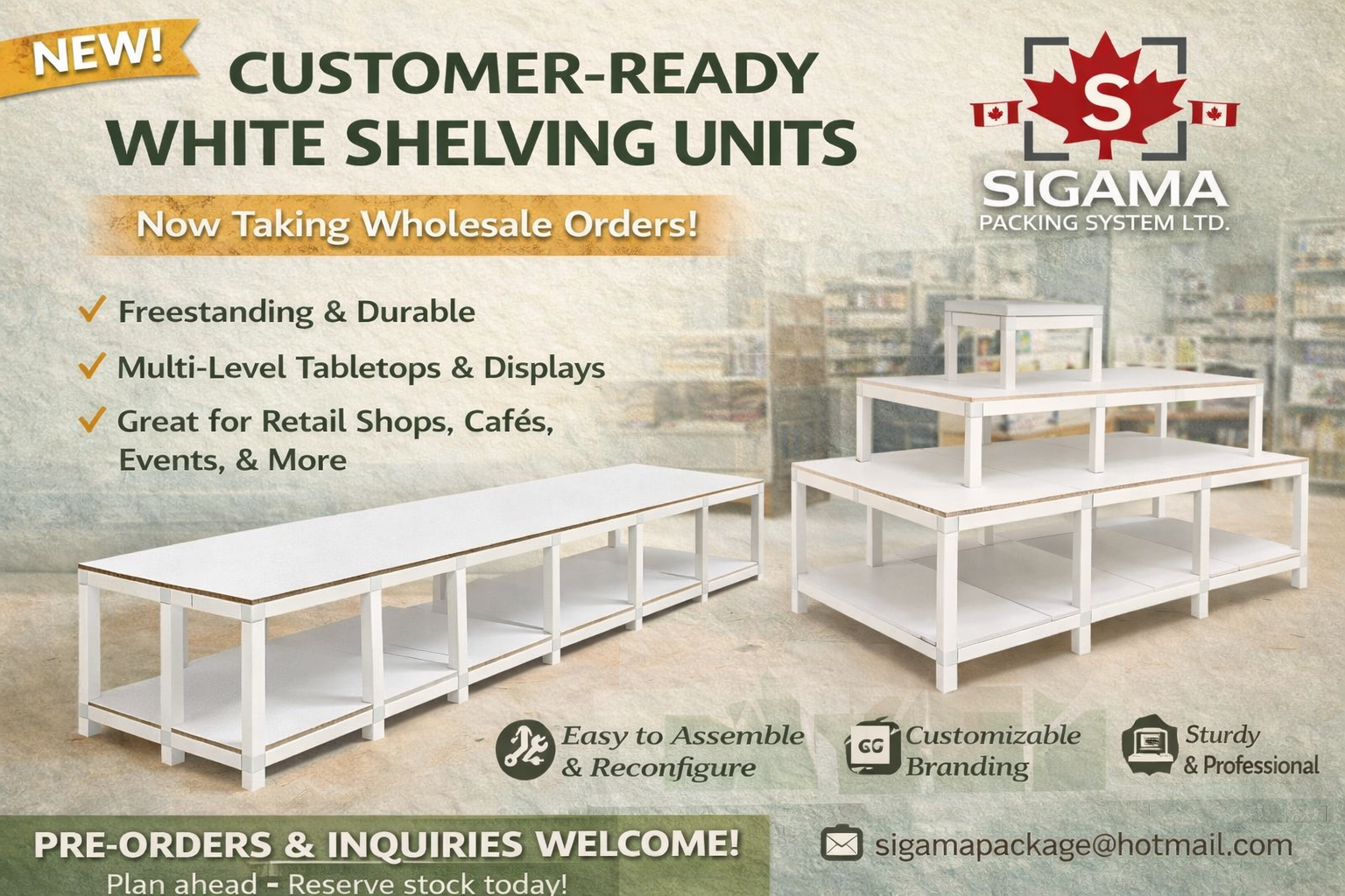 Shelves